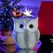 Ornativity White Owl Statue Figurine - Animal Sculpture Home Decoration for Bedroom Living Room Kitchen Office Bathroom House Decor Figurines